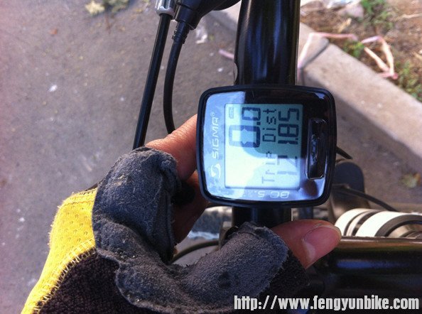 今天总里程121。。