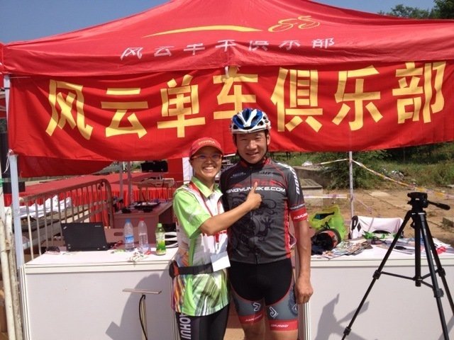 风云车队张文利比赛专访--2013北京(国际)高端运动自行车展