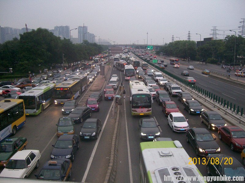 北京的交通现状！