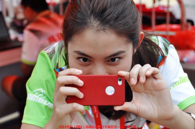 高端车展上的亮丽风景线（1）