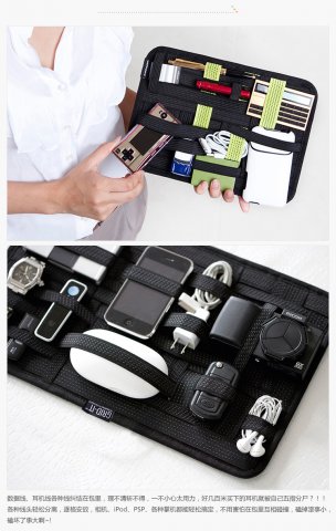 {以结束}grid-it ipad保护套旅行收纳板整理包