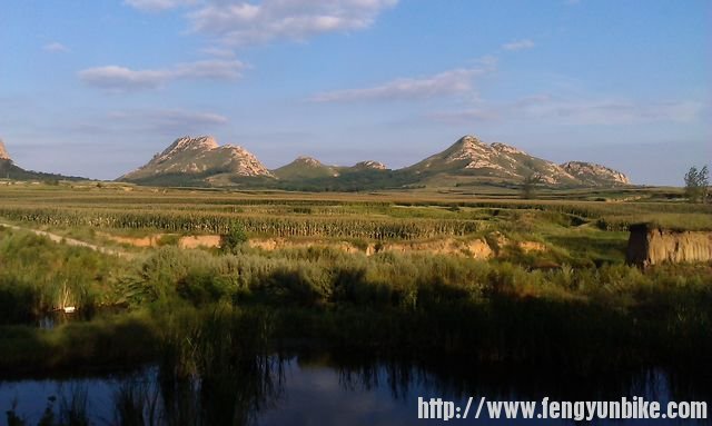 今天大爱的一景，正像费翔所唱的： 流连流连流连
