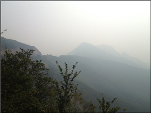 午饭后去了下禅房，雾大啊