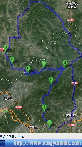 全程骑行路线图