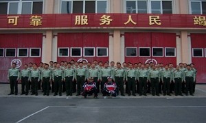 骑友23年前服役的部队