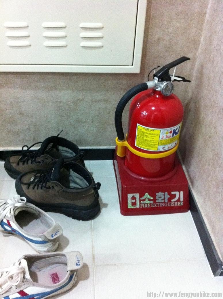 韩国人的安全意识很强