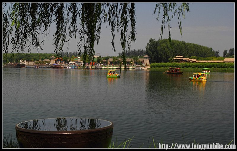 远眺运河漕运码头