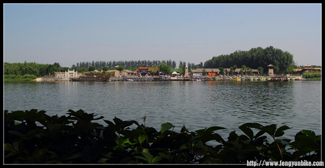 远眺运河漕运码头