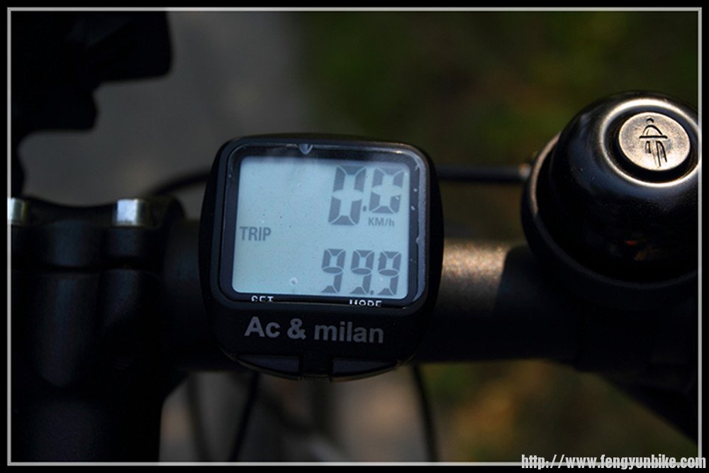 到仇庄村时公里数，留念。