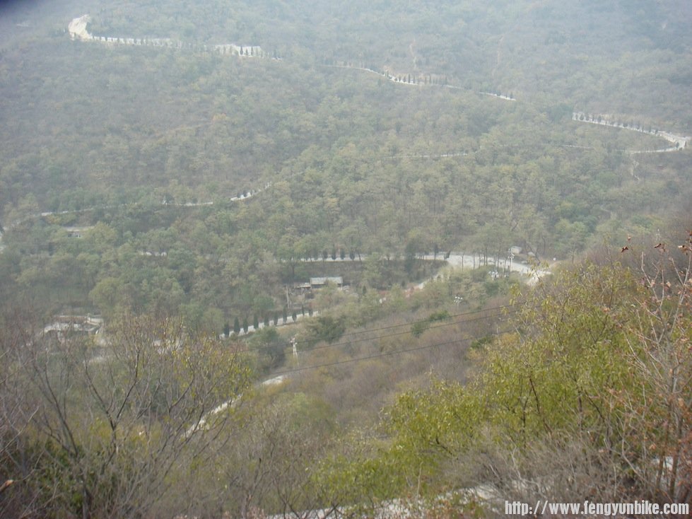 通往挂甲塔和望京楼之路
