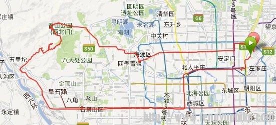 骑行路线