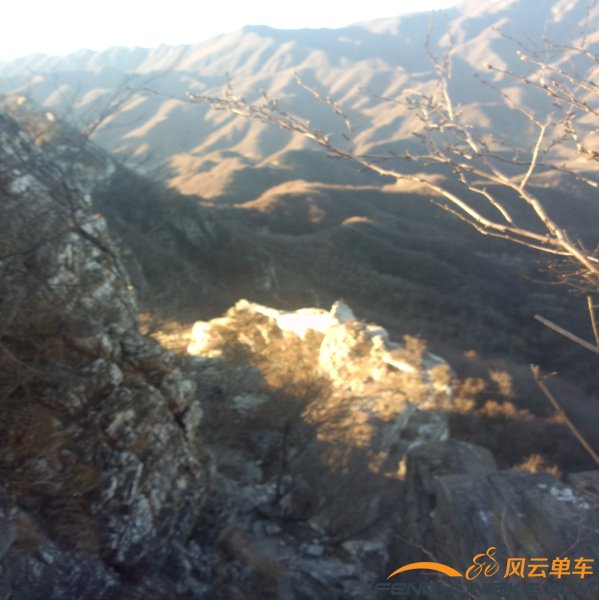 从这里开始下山