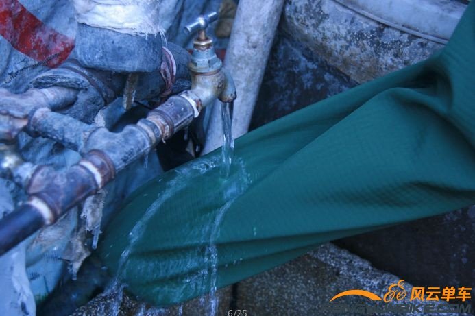 水根本就不往面料上呆