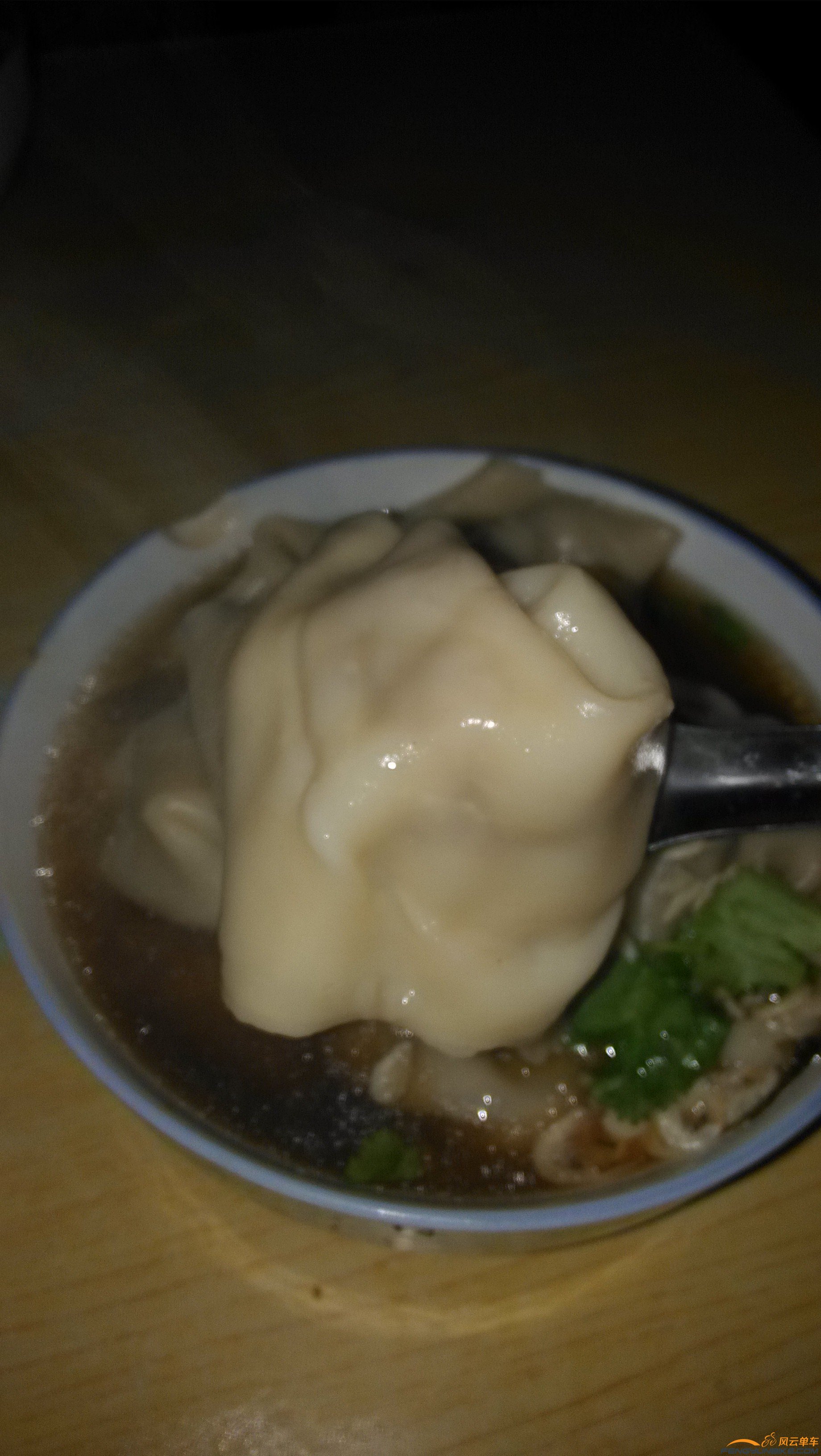 小孩拳头大小的混沌 一大碗只盛了五个