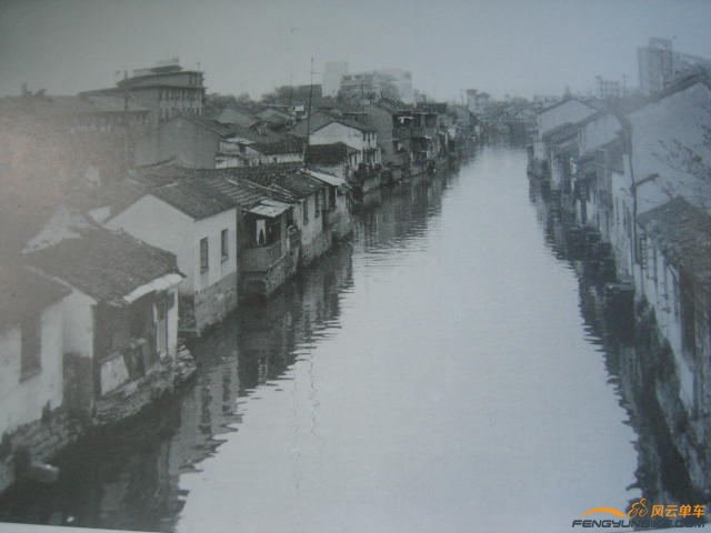 广济桥向西河景