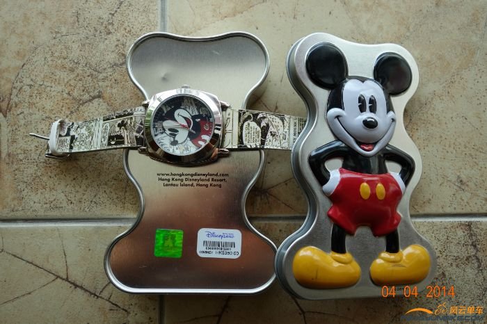 香港迪士尼纪念手表，没戴过。 120元