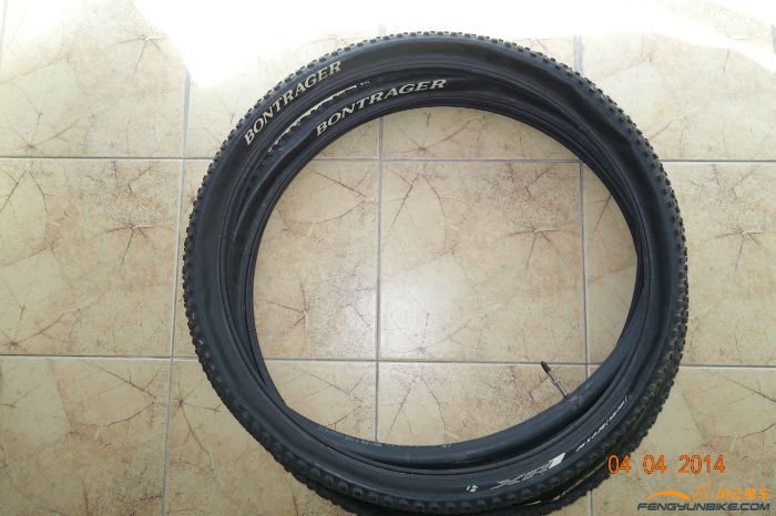 不超300公里BONTRAGER(棒槌哥)XR1全套法嘴山地内外胎26X2.25。150元