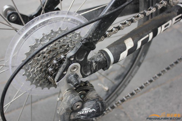 我的折叠车链条洗干净啦