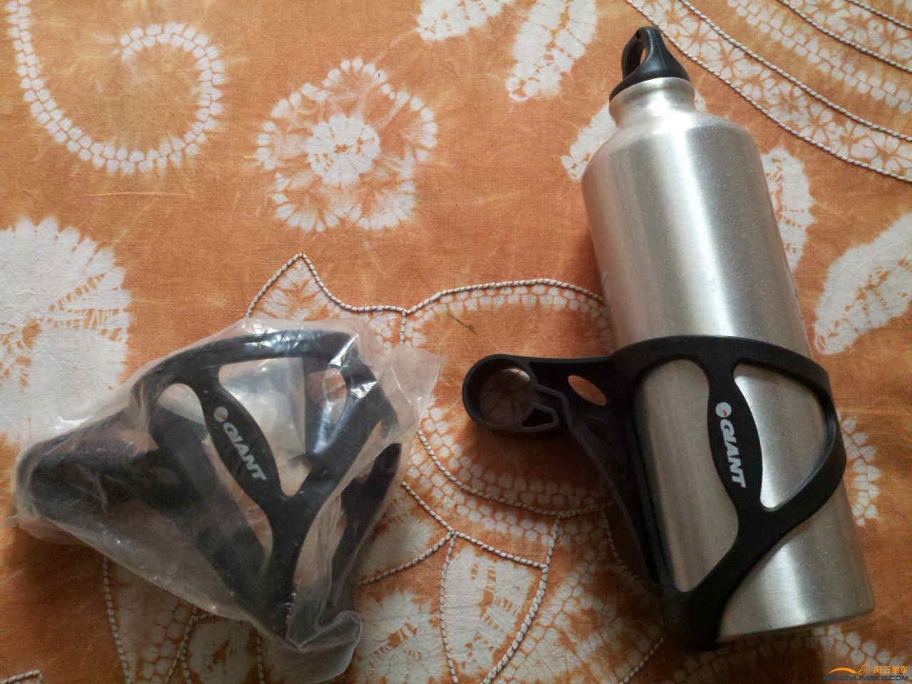 折叠车把水壶架