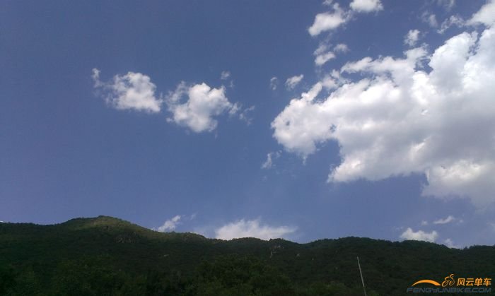 蓝天白云