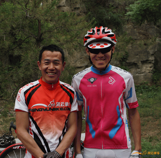 我和张大哥的合影