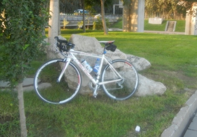 美利达极速905，50寸车架，白色