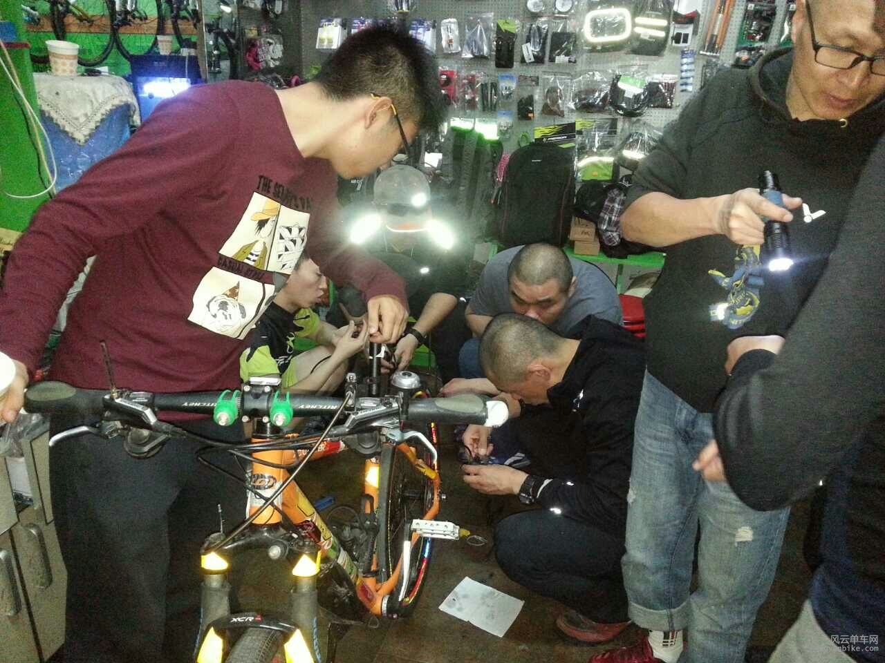 拆下来令片注油