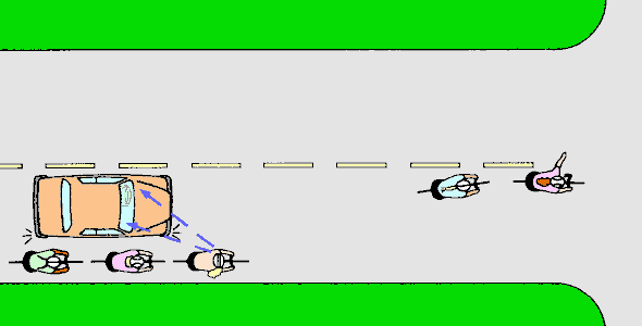 公路骑行安全手册及图示