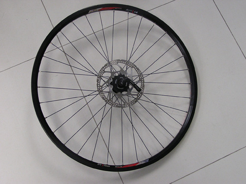 DT XR4.1D圈+ DT革命3条+XT765轴的轮组