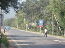 8-21跟骑至石门营环岛