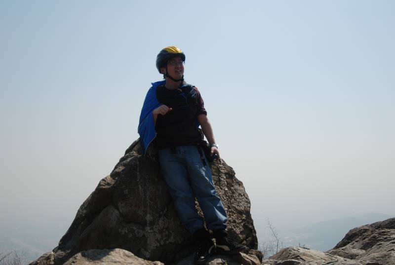 回头看看刚才的路