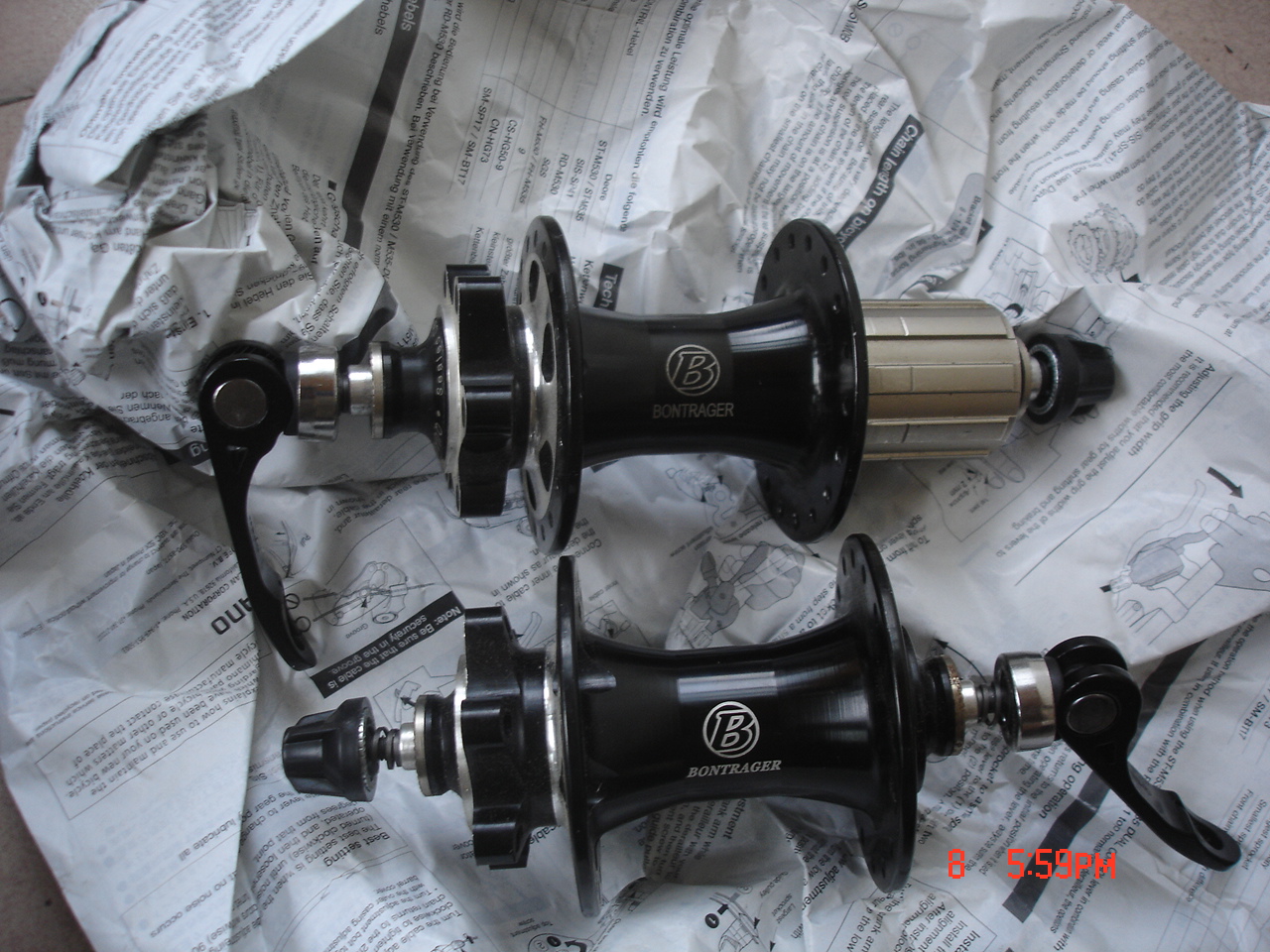 BONTRAGER碟刹2培林