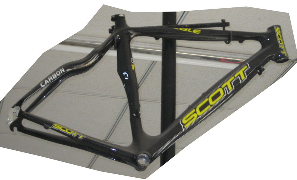 在上个不知道名字的碳纤维车架