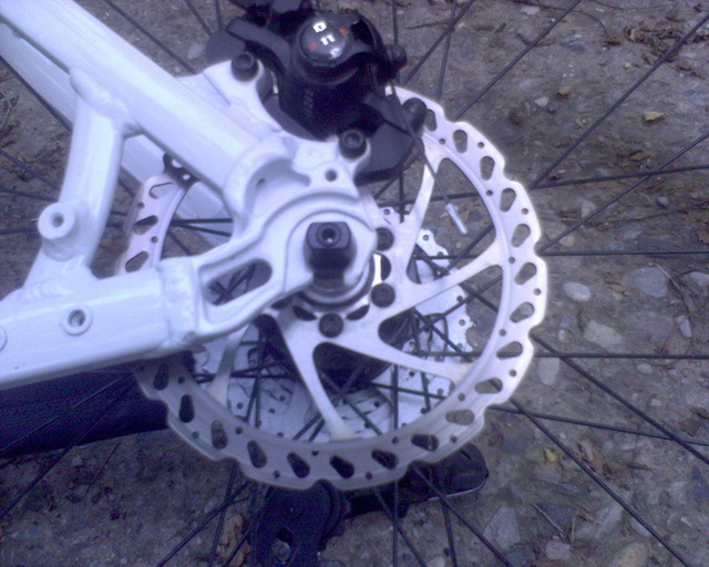 下到三岔口后的刹车