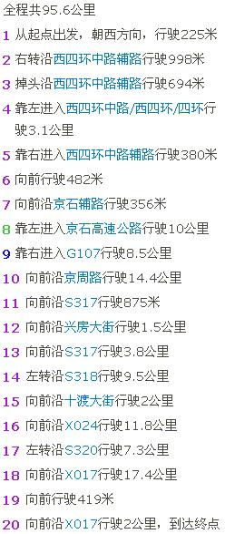 这个基本是比较准确得路线！到野三坡还有10公里左右