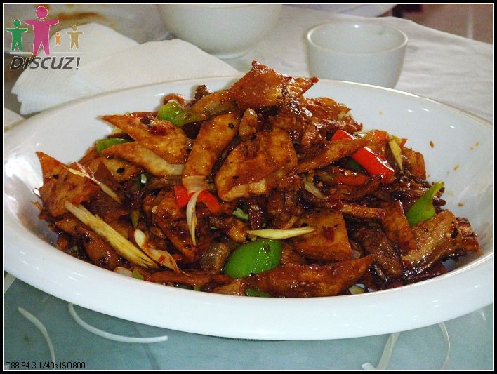 烙饼钦点的素饼回锅肉