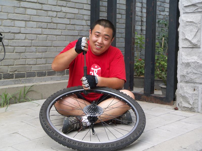 打气啊！太锻炼了！下次也让你们试试