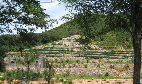 妙峰山风景-丘陵