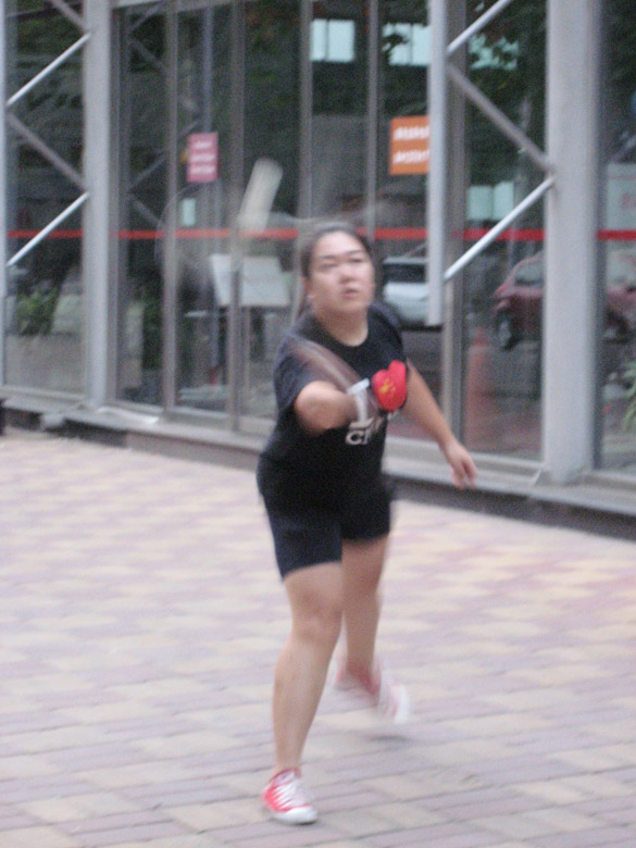 台球前的热身！