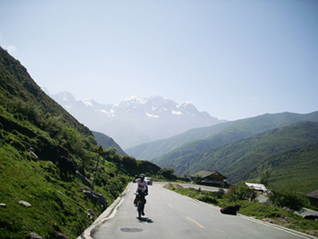 川西惬意的骑行