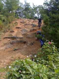 临近终点的变态坡!