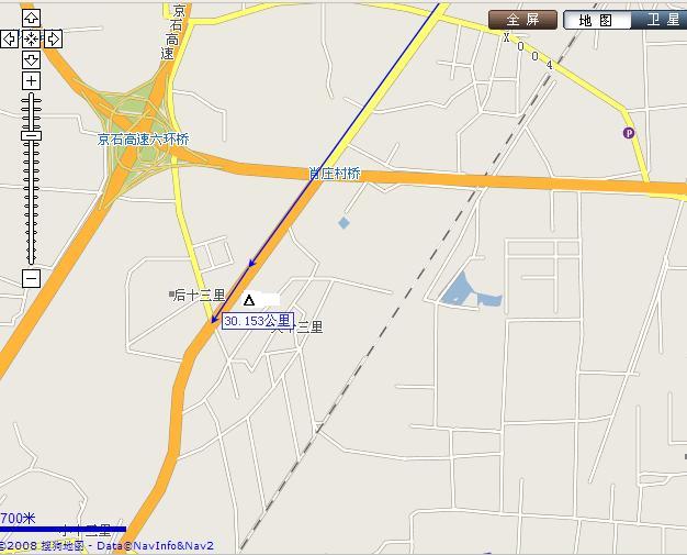 图中三角处即是