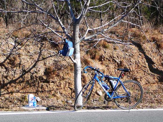 第24公里处小憩