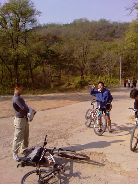 上山前的warm up!!