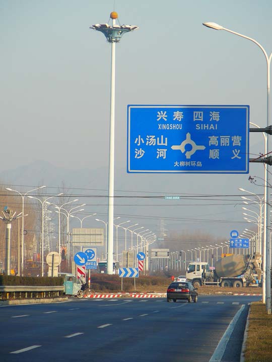 我在大柳树环岛等待