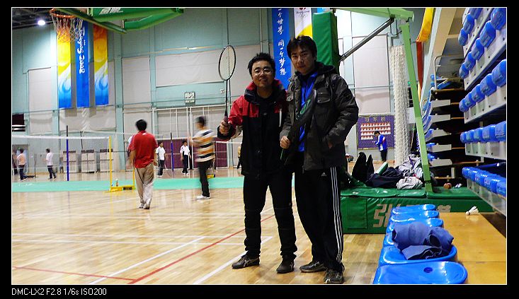 黄金搭档,很快乐的样子