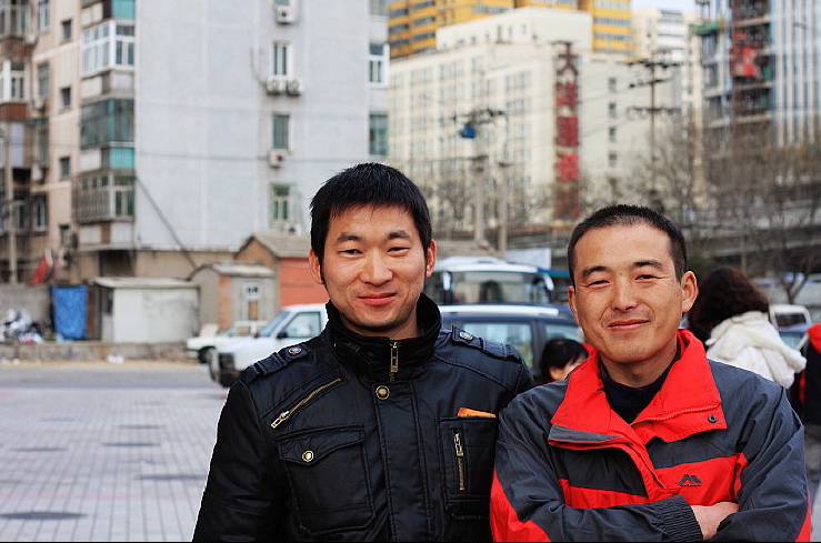 2008年会时和老姜合影