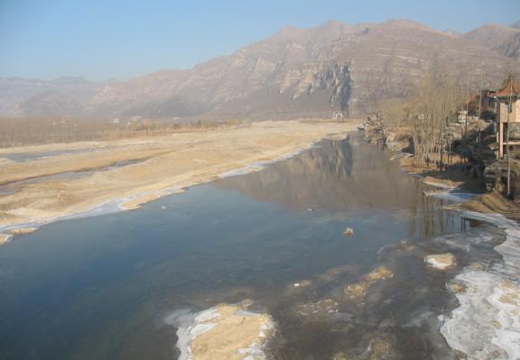 拒马河，一路往北就是十渡，野三坡。