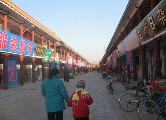 路过张坊古栈道