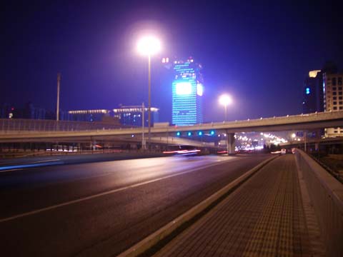 北四环的立交桥